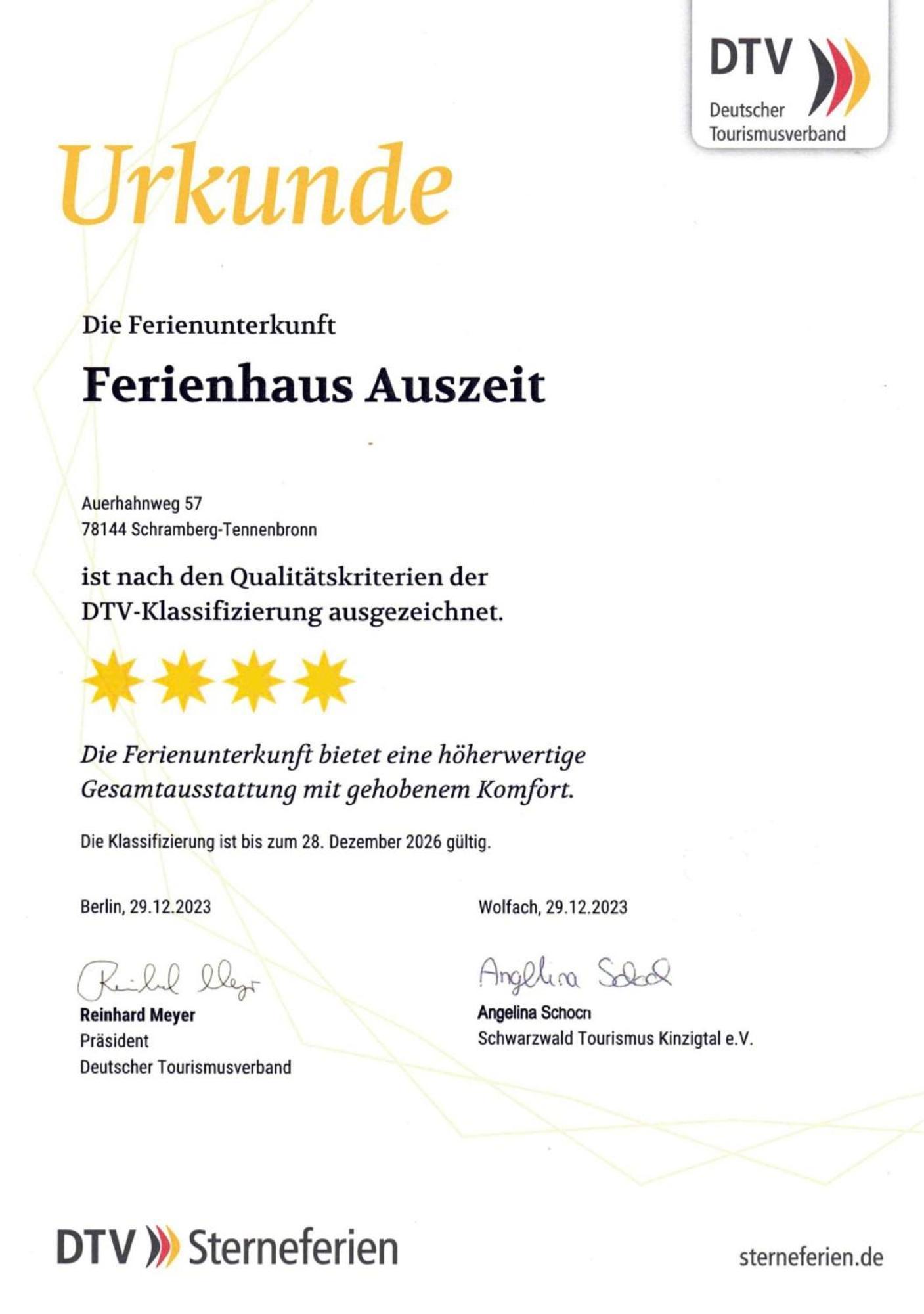 Ferienhaus Auszeit Mit Terrasse Schramberg Dış mekan fotoğraf